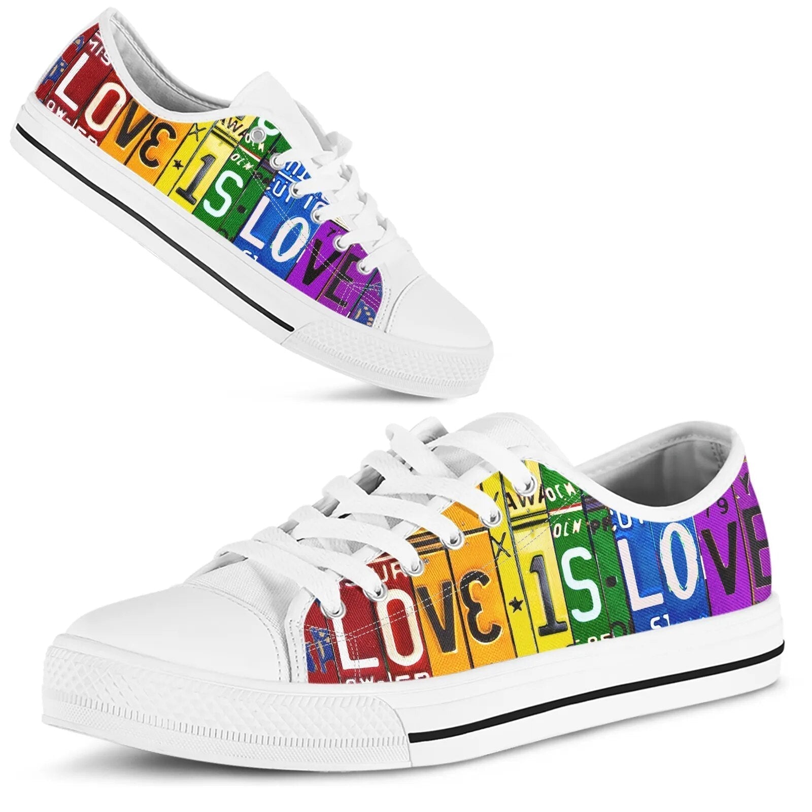 Canvas Sneakers LGBT