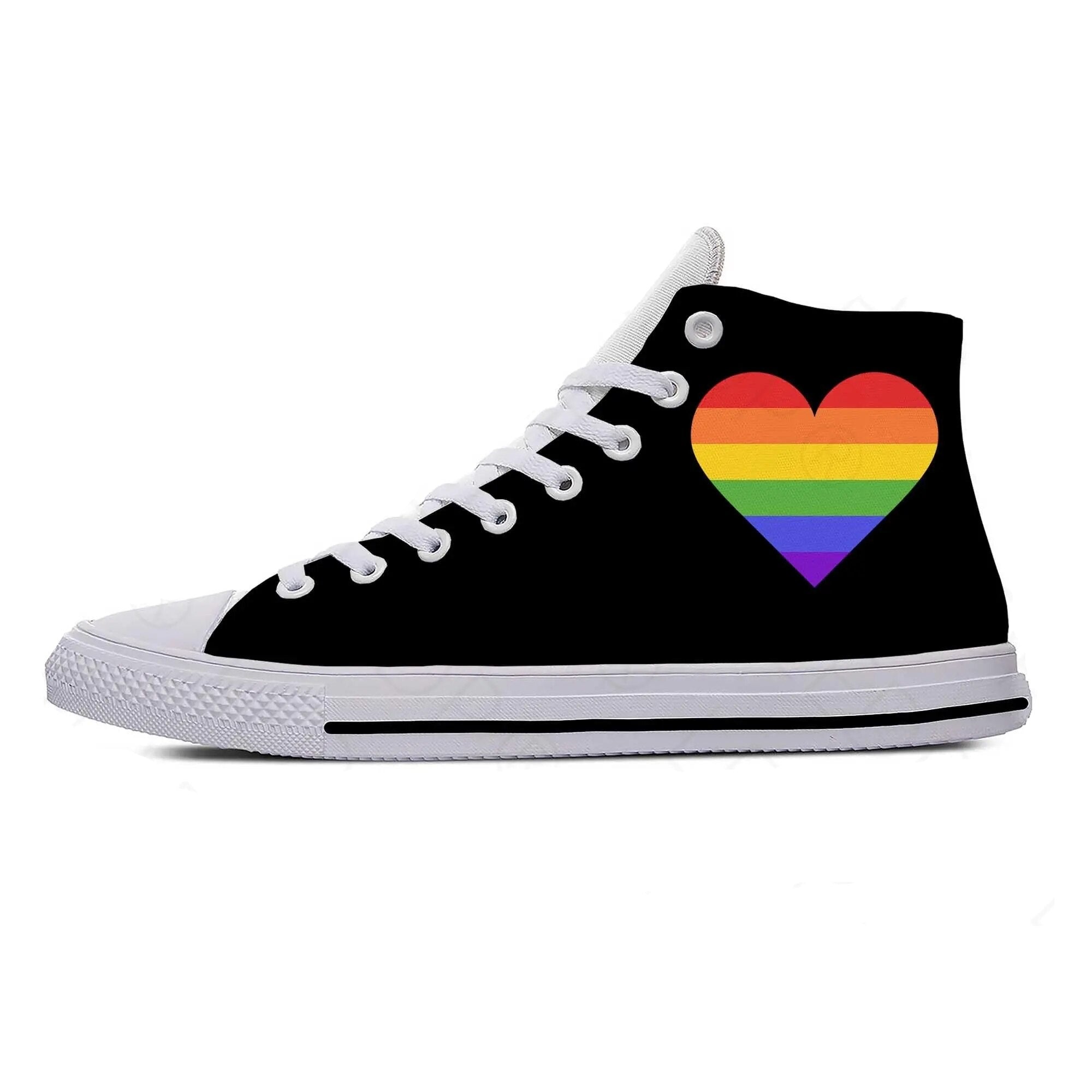 High-Top LGBT Shoes