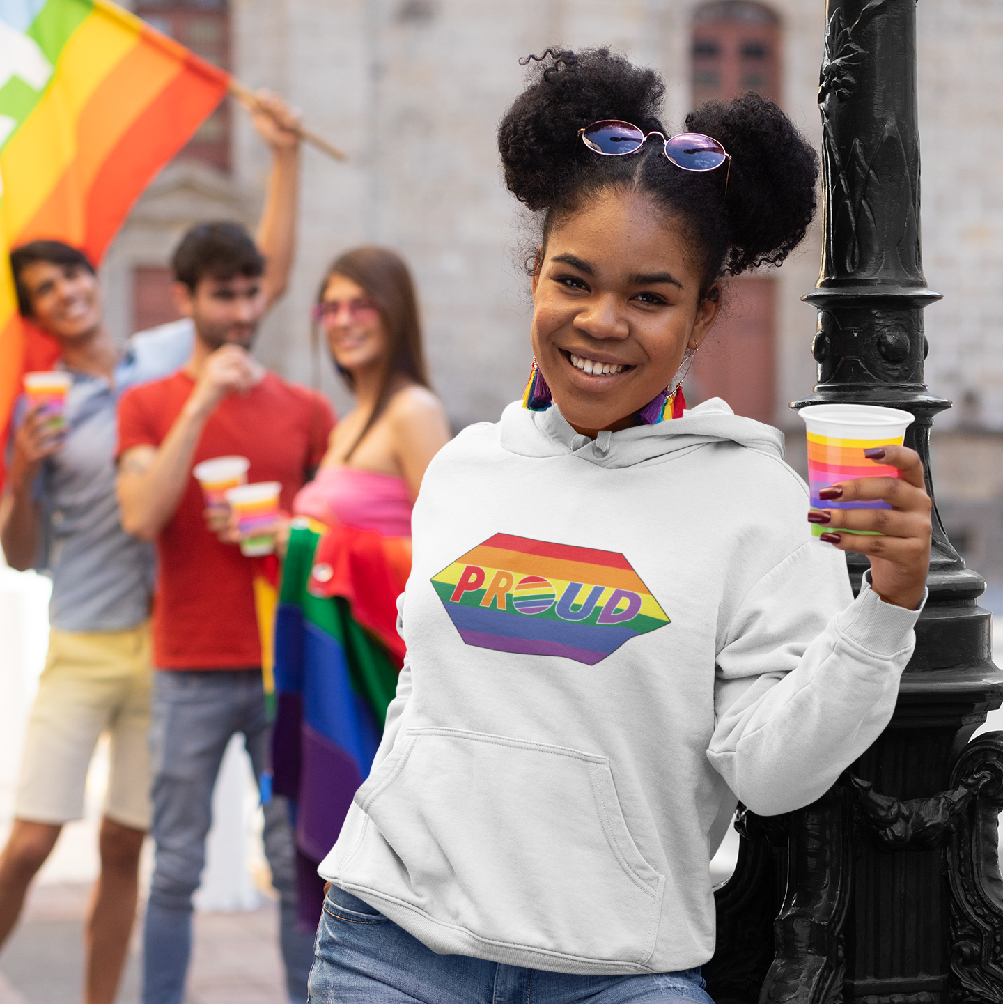 Proud LGBT Gay Pride Hoodie