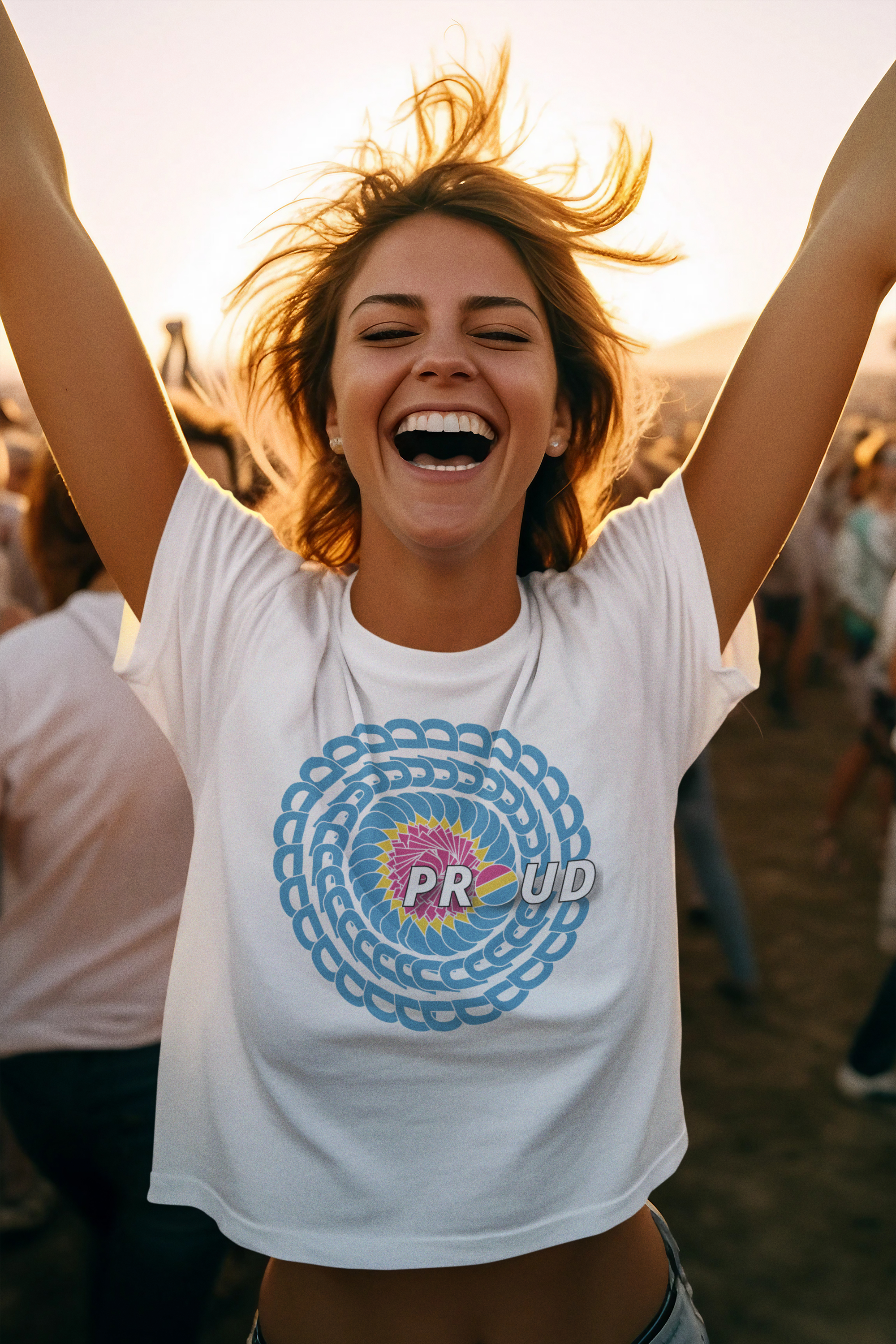 PROUD Eco Pansexual t shirt