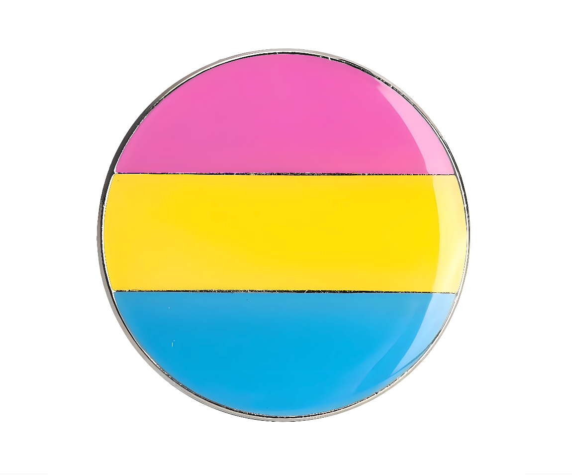 Round Pansexual Pin