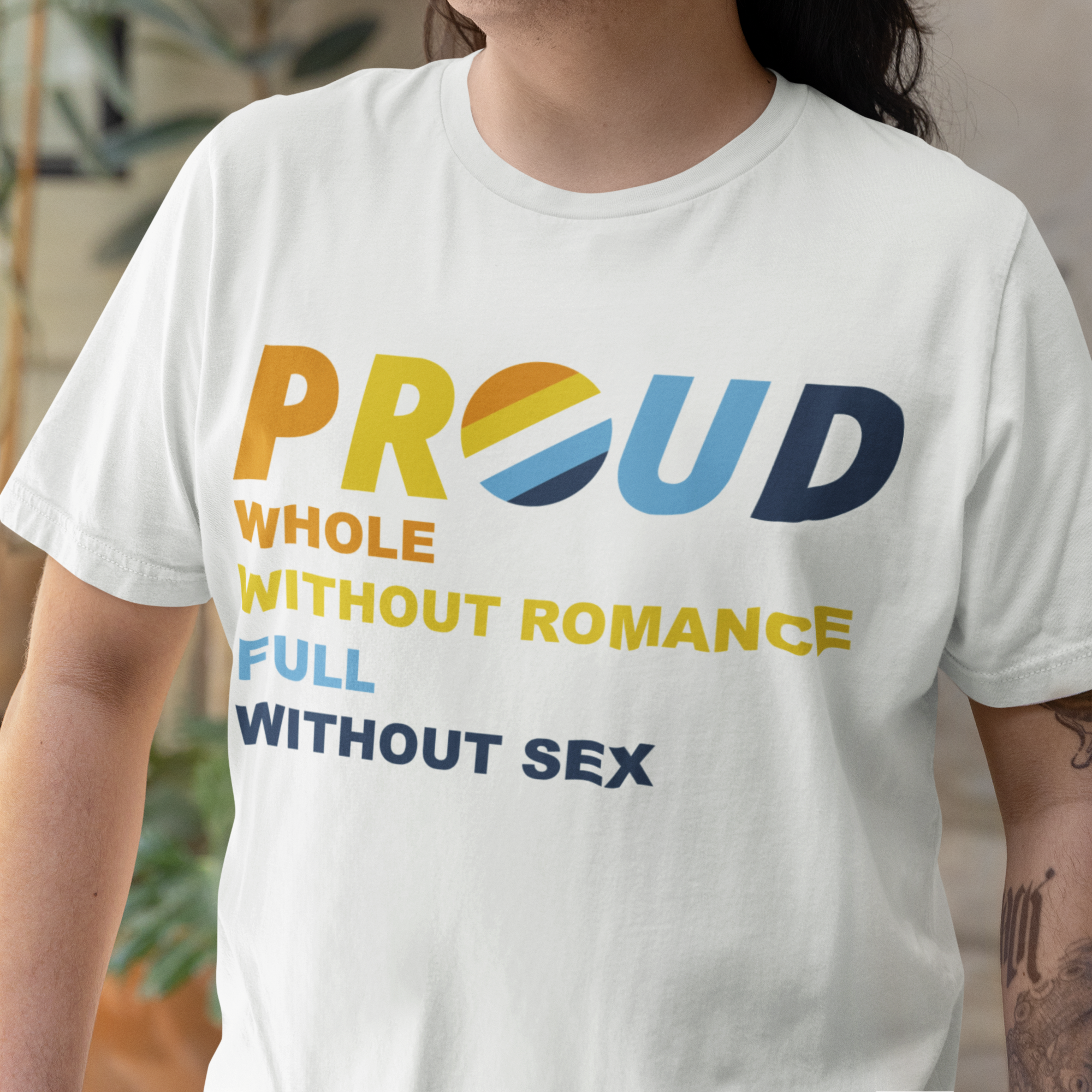 PROUD Aroace t-shirt
