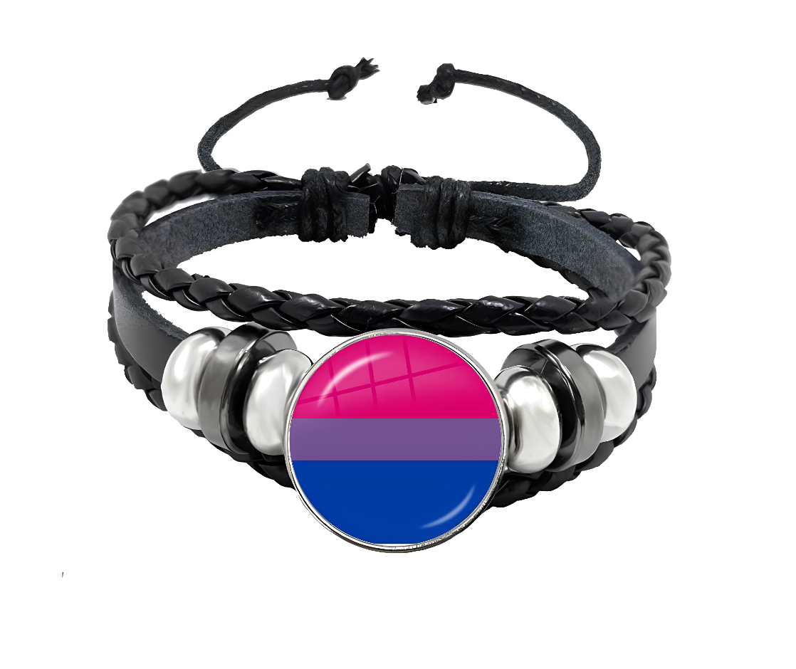Bisexual Pride bracelet