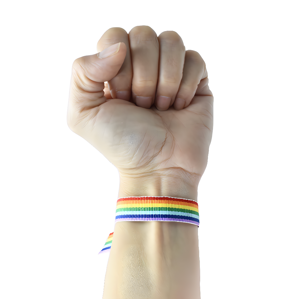 Fabric Pride Bracelet