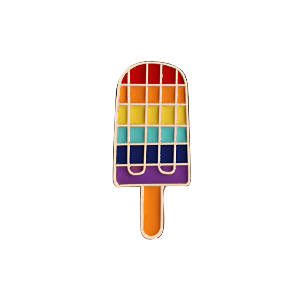 Ice Cream Pride Pin