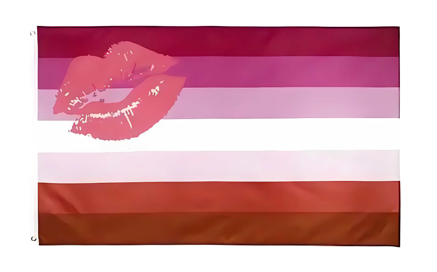 Lipstick Lesbian Flag