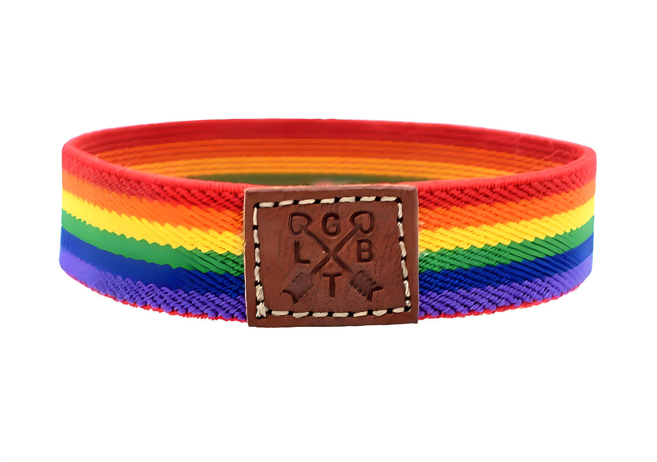Pride Leather Bracelet
