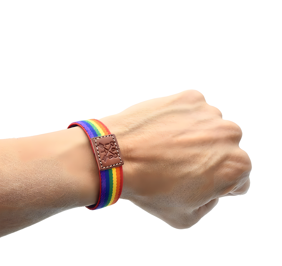 Pride Leather Bracelet