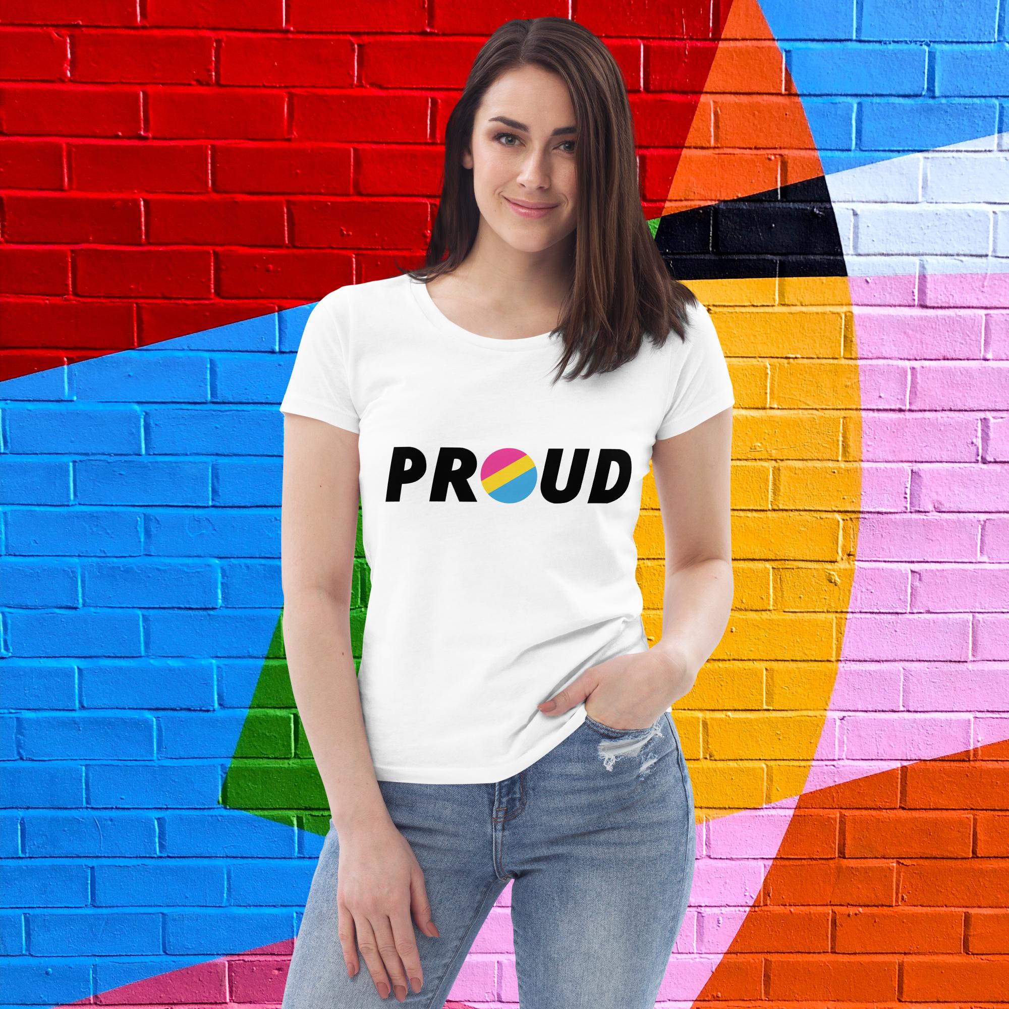 PROUD Eco Fitted Pansexual T-shirt