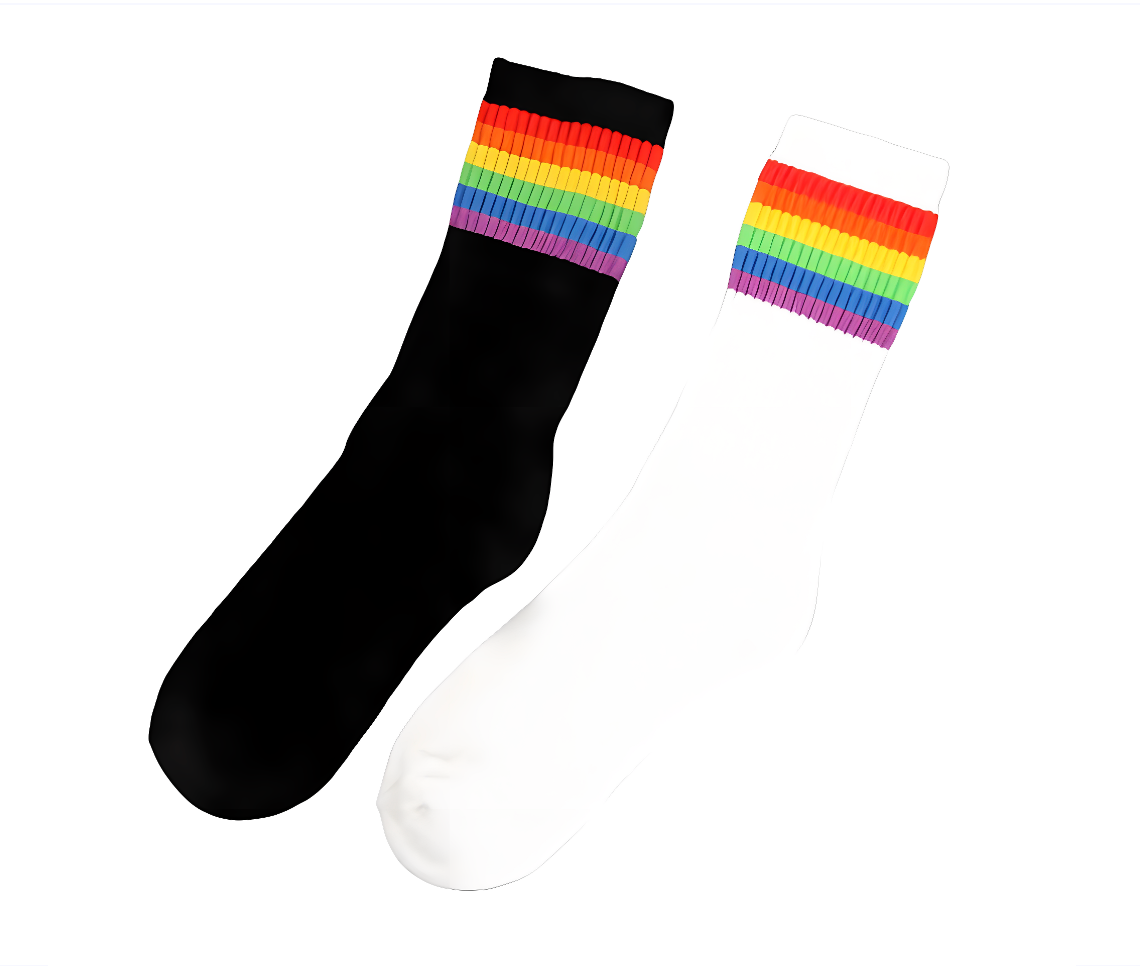 Striped Pride Socks