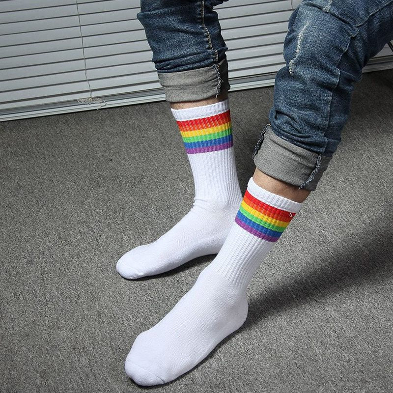 Striped Pride Socks