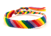 Striped Rainbow LGBT Bracelet