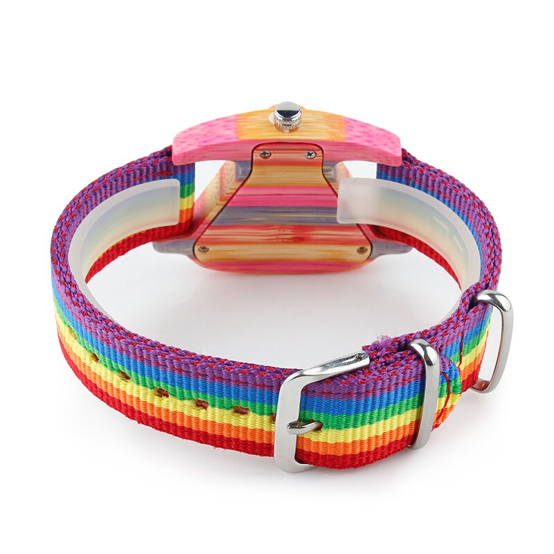 Wooden Quartz Pride Watch