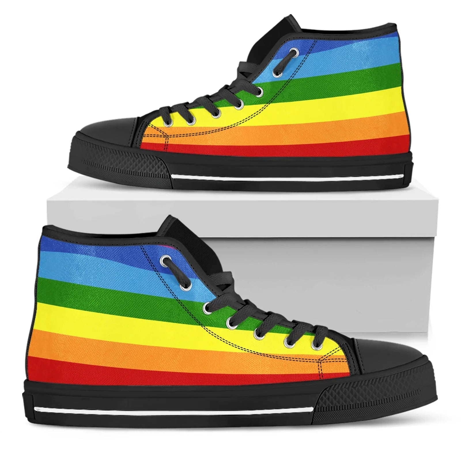 Rainbow Pride Shoes