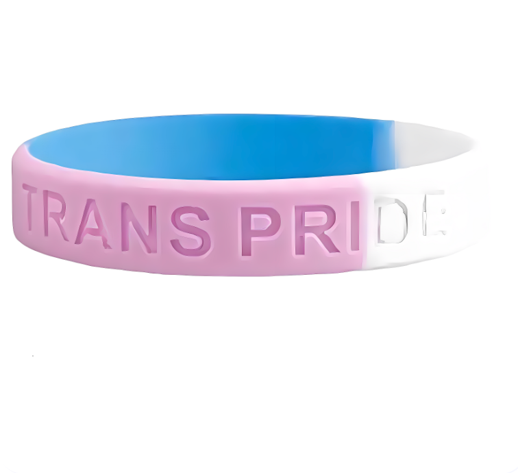 Rubber Transgender Bracelet