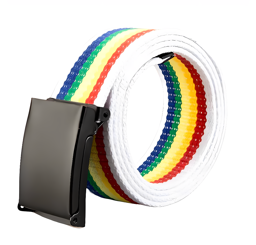 White Rainbow Belt